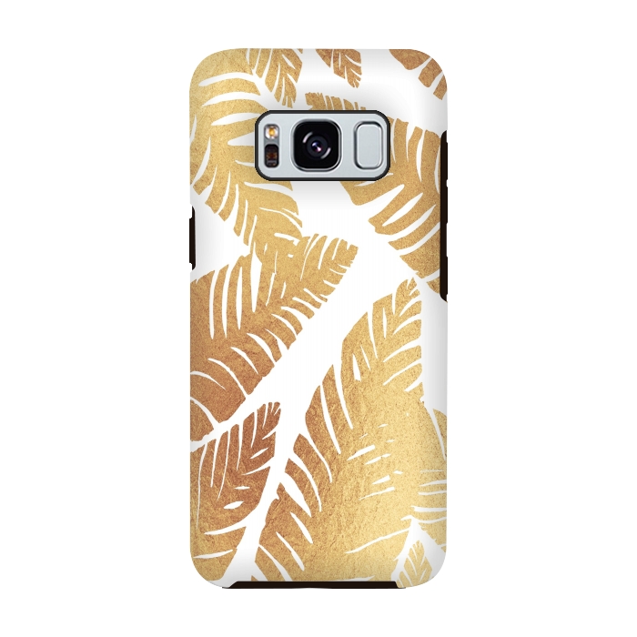 Galaxy S8 StrongFit Glam Leaves by ''CVogiatzi.