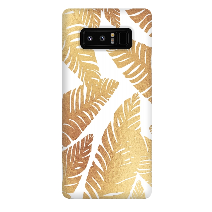 Galaxy Note 8 StrongFit Glam Leaves by ''CVogiatzi.