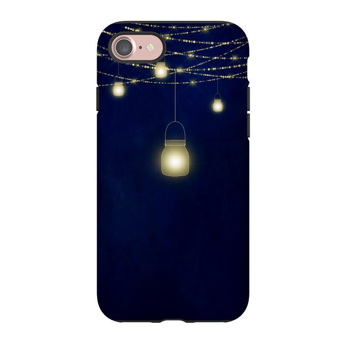 iPhone 7 StrongFit Sparkling Light Jars at night by  Utart