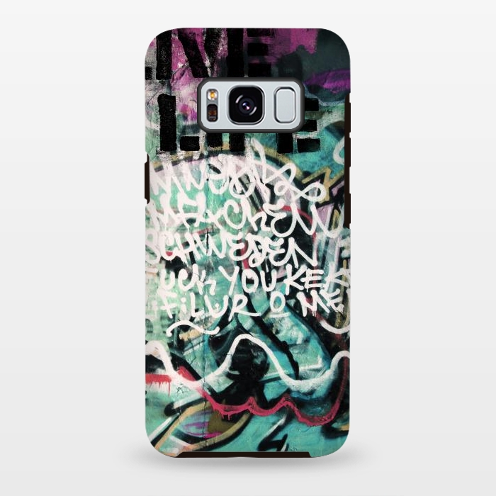 Galaxy S8 plus StrongFit Graffiti Art Writing by Andrea Haase