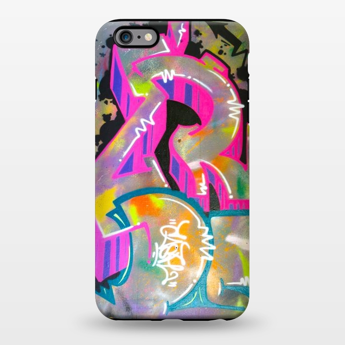 iPhone 6/6s plus StrongFit Colorful Grafitti Tag by Andrea Haase