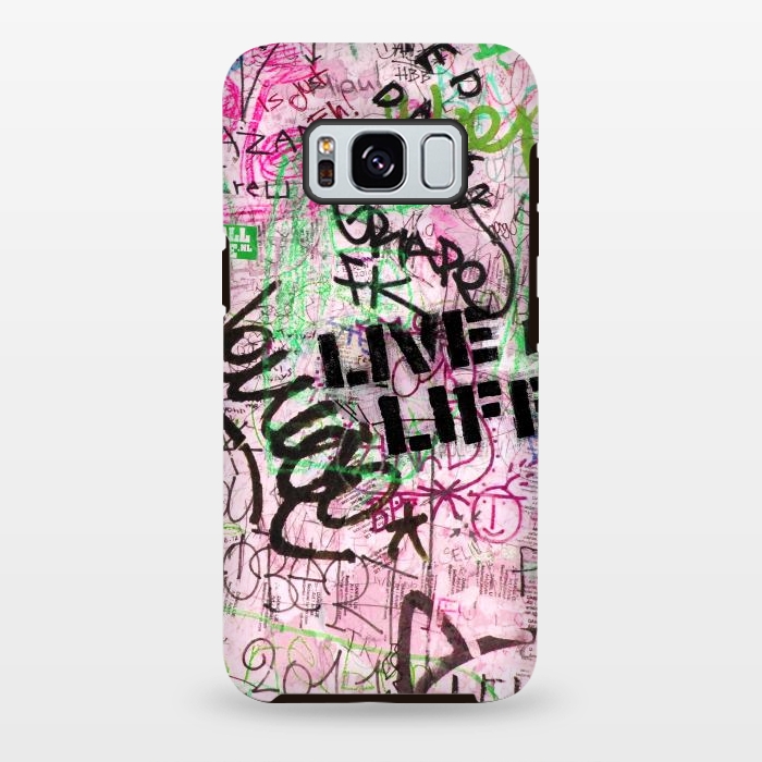 Galaxy S8 plus StrongFit Graffiti Writing Live Live by Andrea Haase