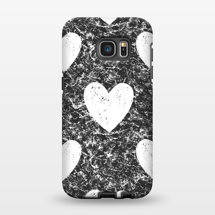 Galaxy S7 EDGE StrongFit Cozy Hearts by ''CVogiatzi.