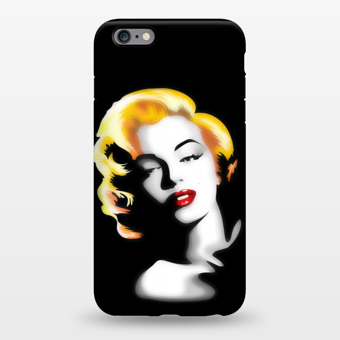 iPhone 6/6s plus StrongFit Marilyn Golden Hair by BluedarkArt