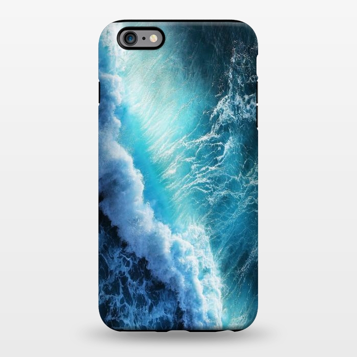 iPhone 6/6s plus StrongFit Waving Blue by ''CVogiatzi.