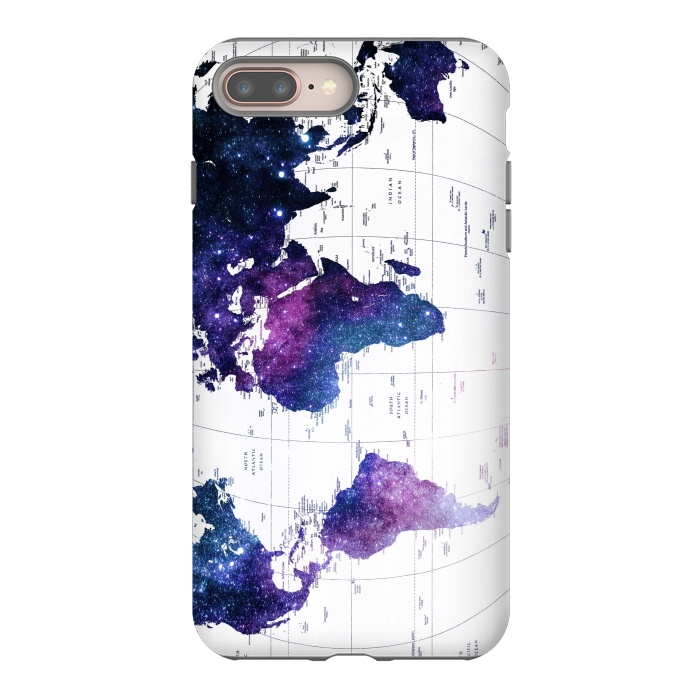 iPhone 7 plus StrongFit ALLOVER THE WORLD-Galaxy map by ''CVogiatzi.