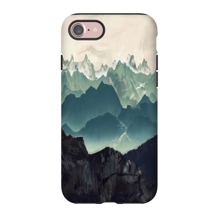 iPhone 7 StrongFit Shades of Mountain by ''CVogiatzi.