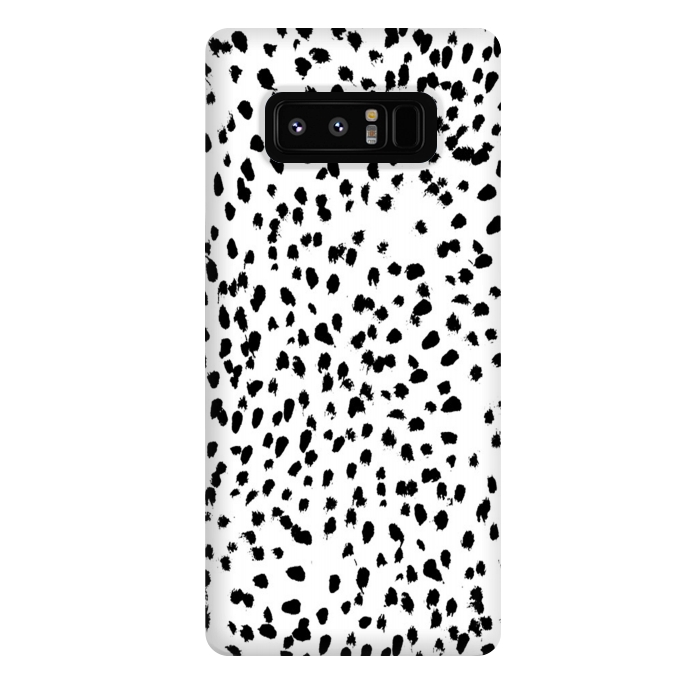Galaxy Note 8 StrongFit Dalmat-b&w-Animal print I by ''CVogiatzi.