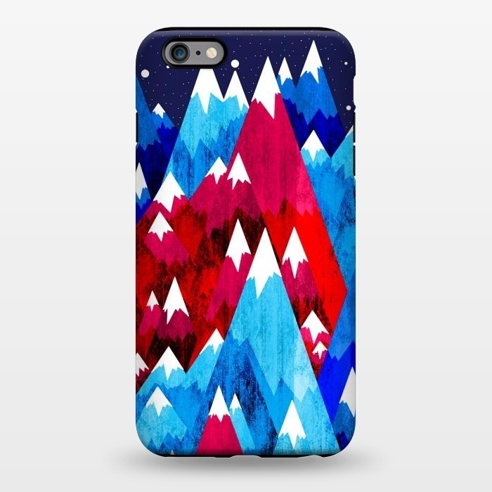 iPhone 6/6s plus StrongFit Blue Peak Mountains by Steve Wade (Swade)