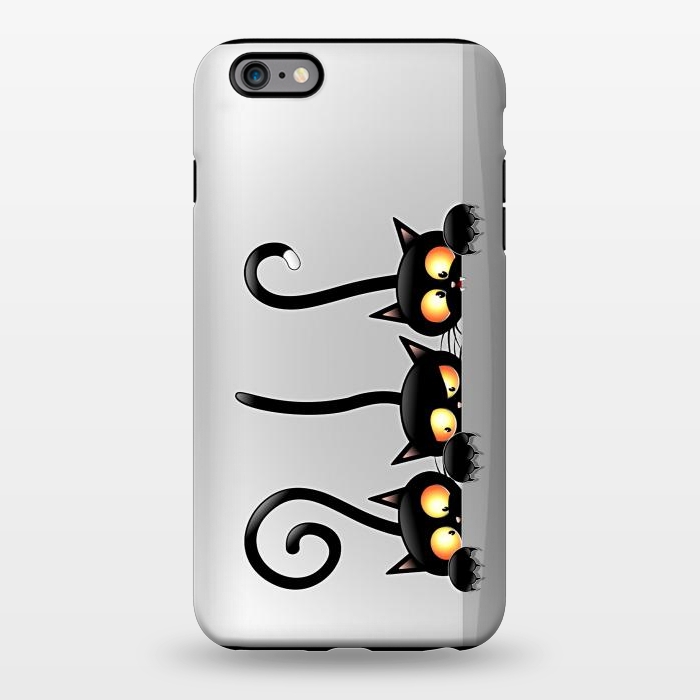 iPhone 6/6s plus StrongFit Three Naughty Playful Kitties by BluedarkArt