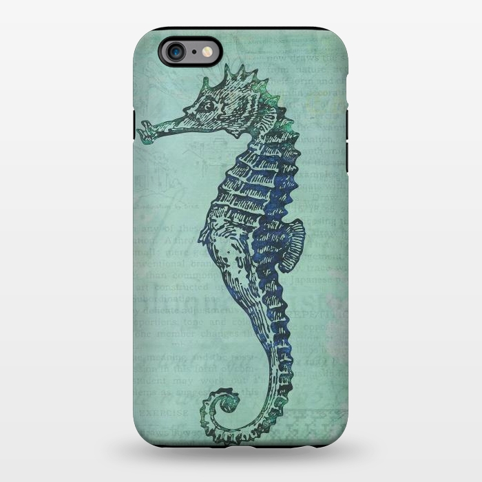 iPhone 6/6s plus StrongFit Vintage Seahorse 2 by Andrea Haase