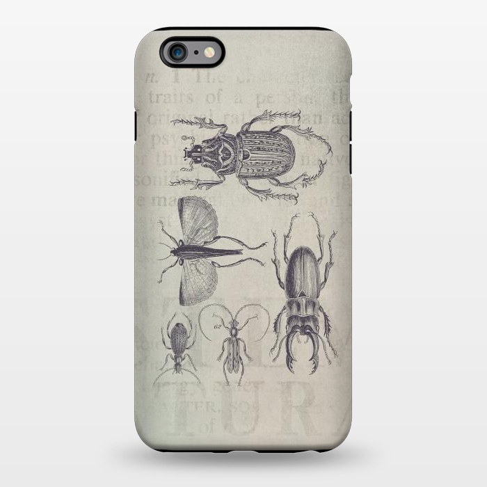 iPhone 6/6s plus StrongFit Vintage Beetles And Bugs by Andrea Haase