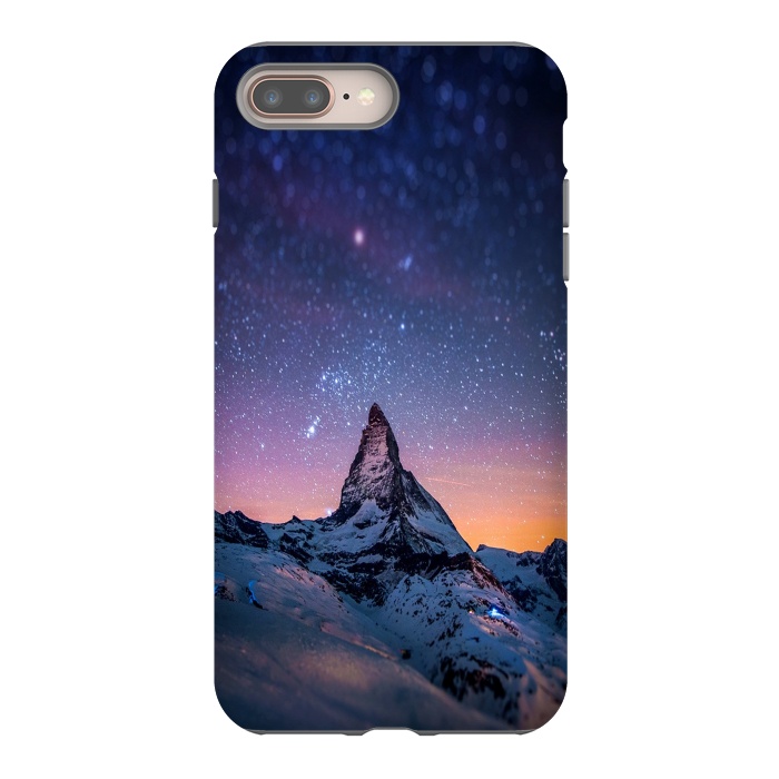 iPhone 7 plus StrongFit Mountain Reach the Galaxy by ''CVogiatzi.