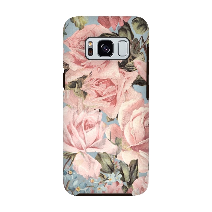 Galaxy S8 StrongFit Lovely Spring Flowers and Roses by  Utart