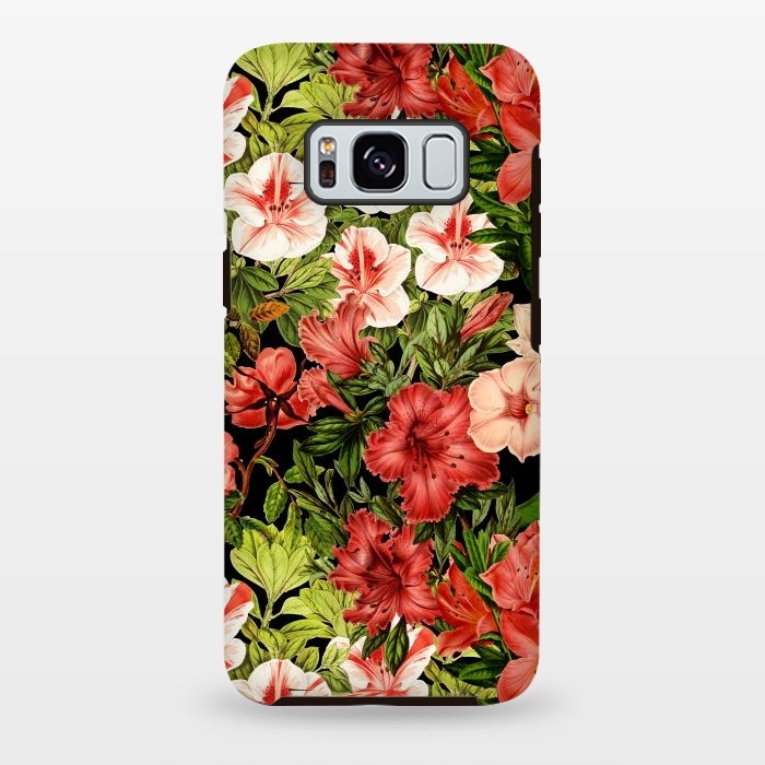 Galaxy S8 plus StrongFit Vintage Flower Garden by  Utart