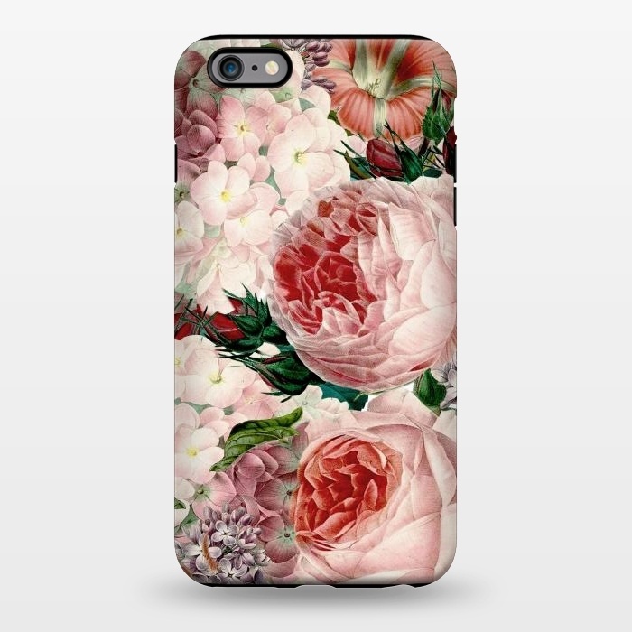 iPhone 6/6s plus StrongFit Roses and Hydrangea Pattern by  Utart