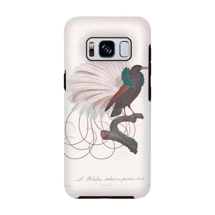 Galaxy S8 StrongFit Extravagant Vintage  Bird by Andrea Haase