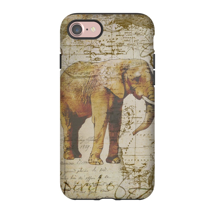 iPhone 7 StrongFit African Elephant by Andrea Haase