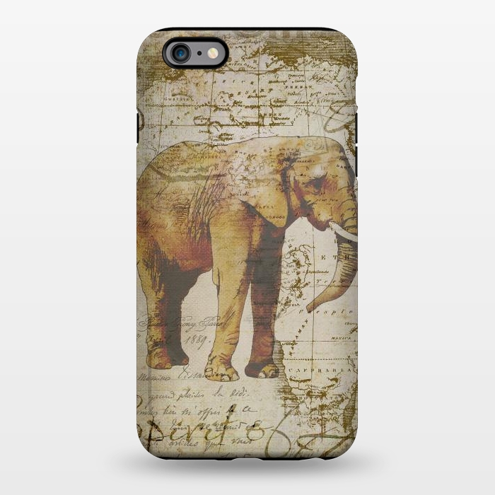 iPhone 6/6s plus StrongFit African Elephant by Andrea Haase