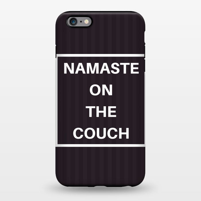 iPhone 6/6s plus StrongFit namaste on the couch by MALLIKA