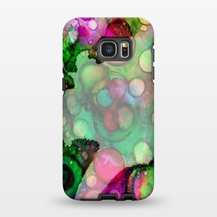 Galaxy S7 EDGE StrongFit Alcohol ink 2 by haroulita