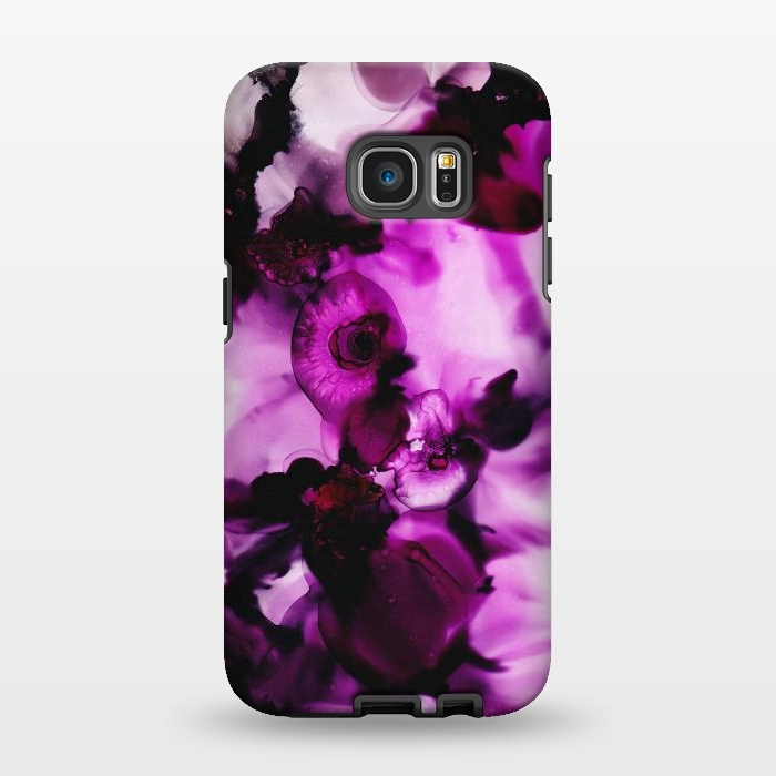 Galaxy S7 EDGE StrongFit Alcohol ink 5 by haroulita