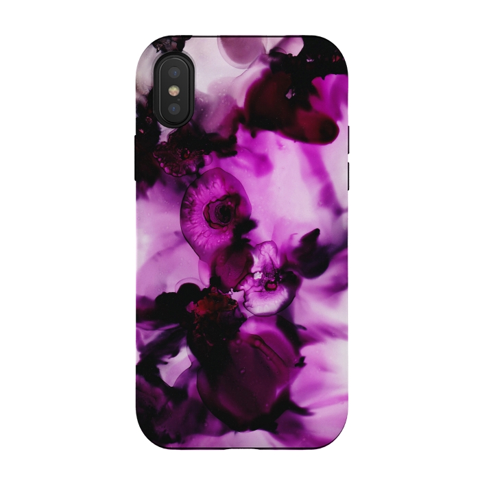iPhone Xs / X StrongFit Alcohol ink 5 by haroulita