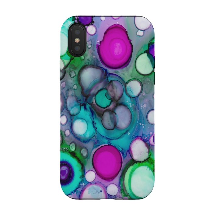 iPhone Xs / X StrongFit Alcohol ink 7 by haroulita