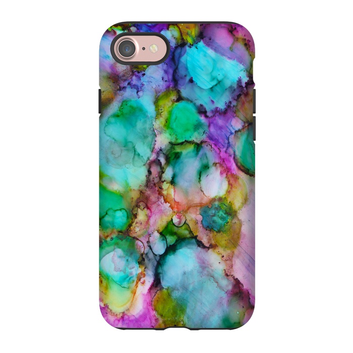 iPhone 7 StrongFit Alcohol ink 8 by haroulita