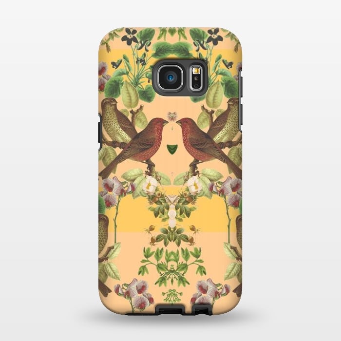 Galaxy S7 EDGE StrongFit Vintage Botanic by Zala Farah