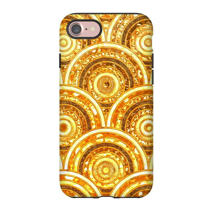iPhone 7 StrongFit aztec gold by  Utart