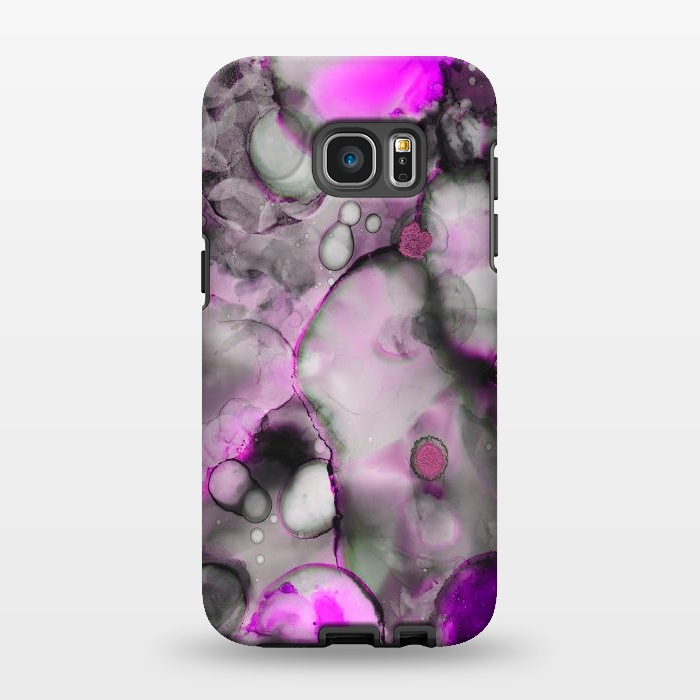Galaxy S7 EDGE StrongFit Alcohol ink 10 by haroulita