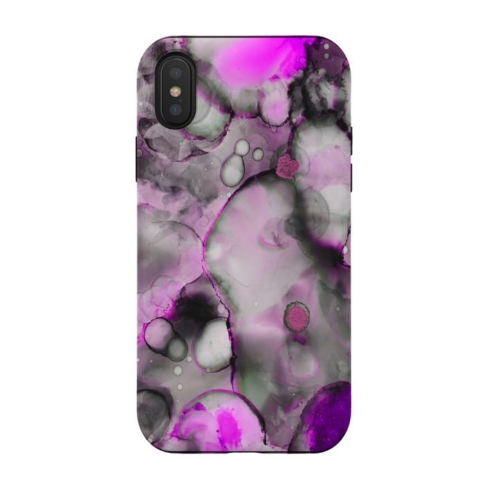 iPhone Xs / X StrongFit Alcohol ink 10 by haroulita
