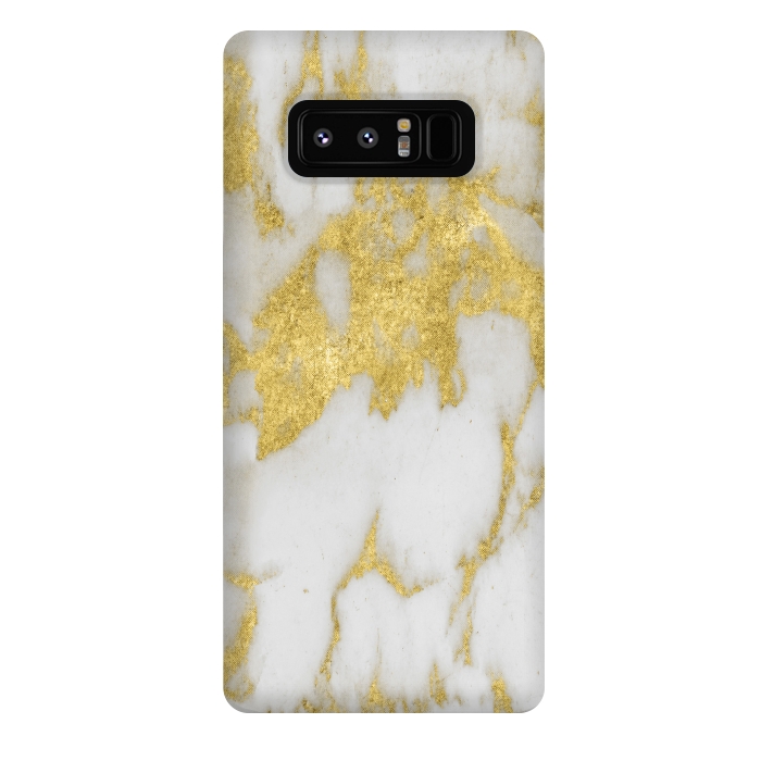 Galaxy Note 8 StrongFit Gold marble by haroulita