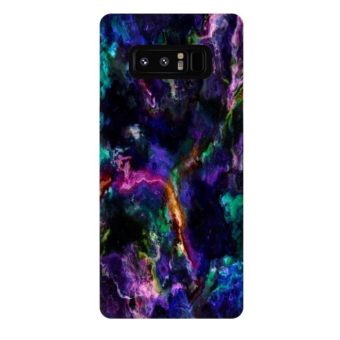 Galaxy Note 8 StrongFit Colorful marble by haroulita