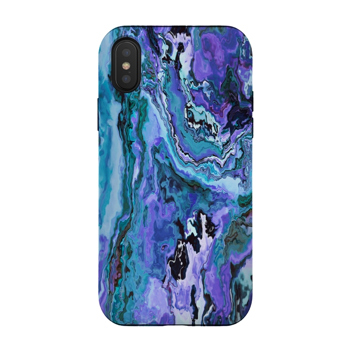 iPhone Xs / X StrongFit Blue marble by haroulita