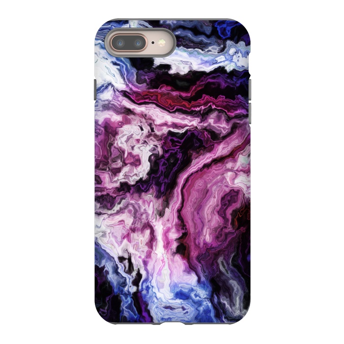 iPhone 7 plus StrongFit wavy marble i by haroulita
