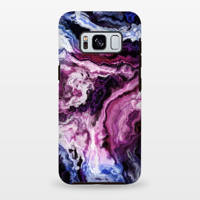 Galaxy S8 plus StrongFit wavy marble i by haroulita