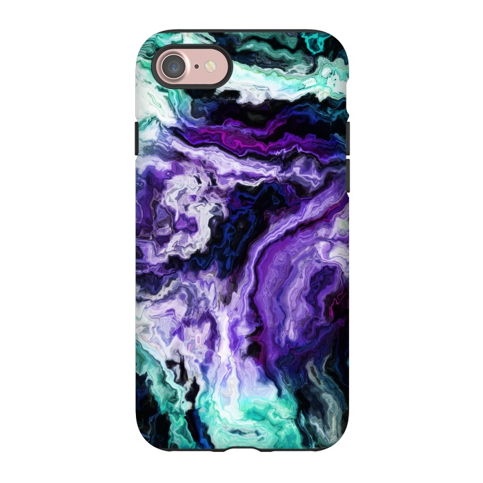 iPhone 7 StrongFit wavy marble ii by haroulita