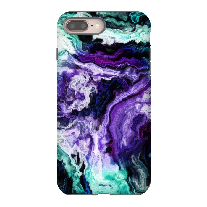 iPhone 7 plus StrongFit wavy marble ii by haroulita