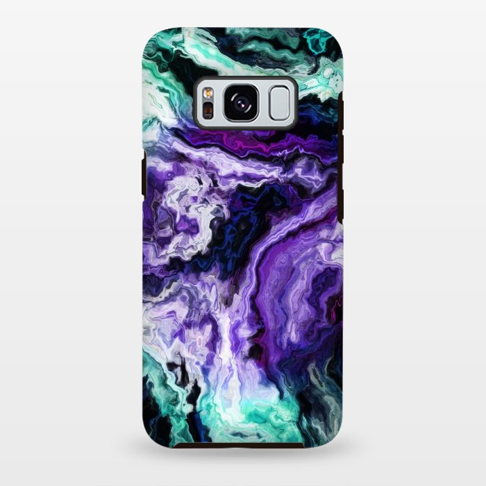 Galaxy S8 plus StrongFit wavy marble ii by haroulita