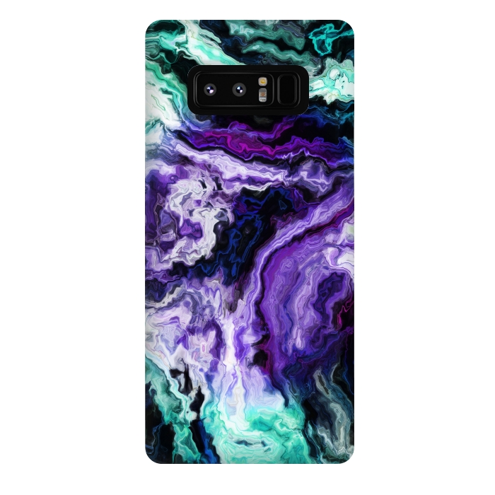 Galaxy Note 8 StrongFit wavy marble ii by haroulita