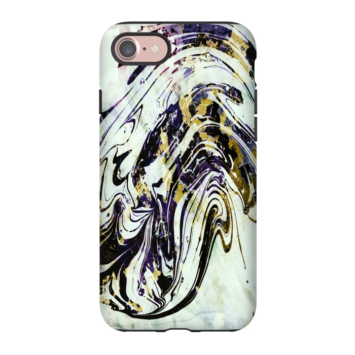 iPhone 7 StrongFit artistic marble by haroulita
