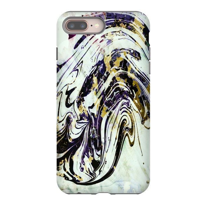 iPhone 7 plus StrongFit artistic marble by haroulita