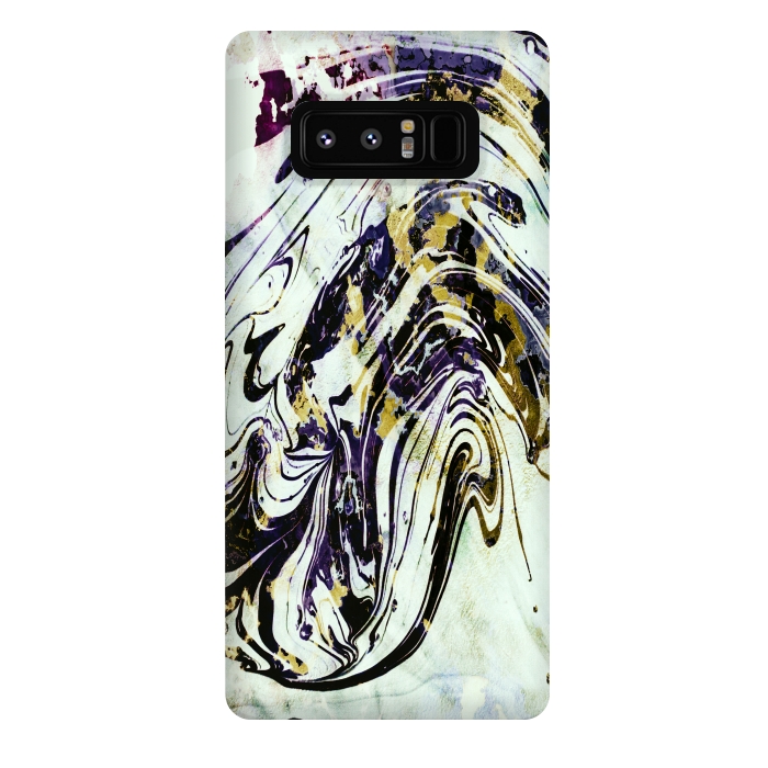 Galaxy Note 8 StrongFit artistic marble by haroulita