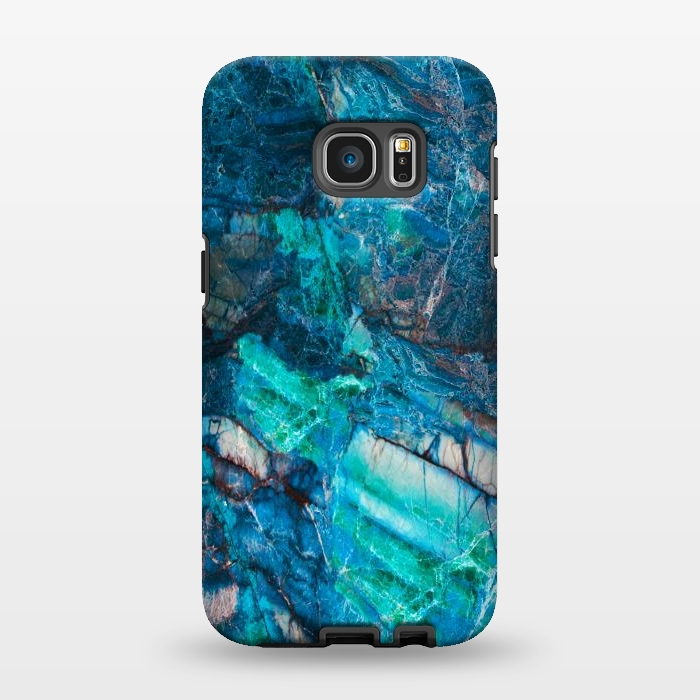 Galaxy S7 EDGE StrongFit sea marble by haroulita