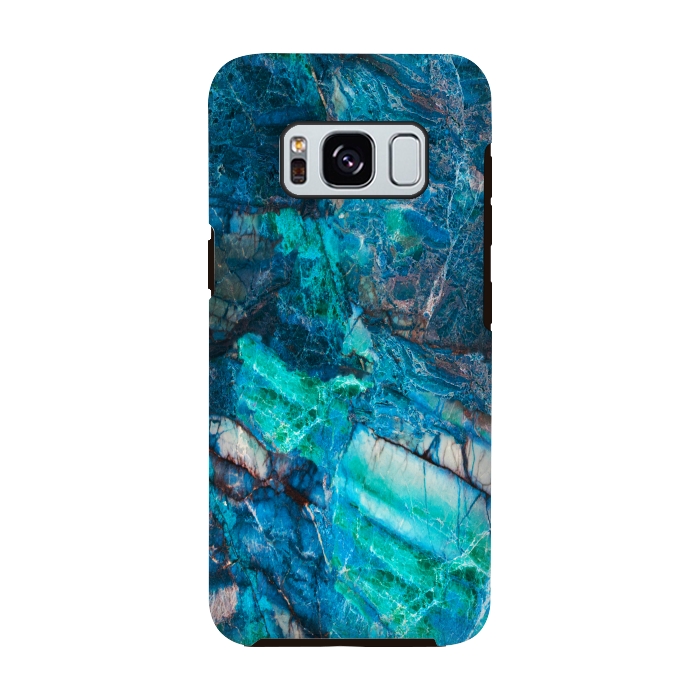 Galaxy S8 StrongFit sea marble by haroulita