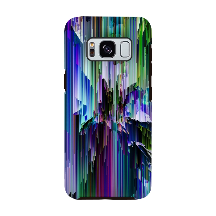 Galaxy S8 StrongFit glitchy rain i by haroulita