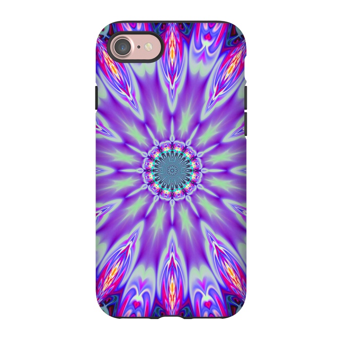 iPhone 7 StrongFit ultra violet mandala by haroulita