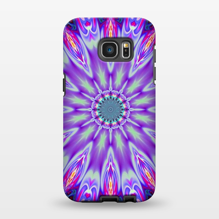 Galaxy S7 EDGE StrongFit ultra violet mandala by haroulita